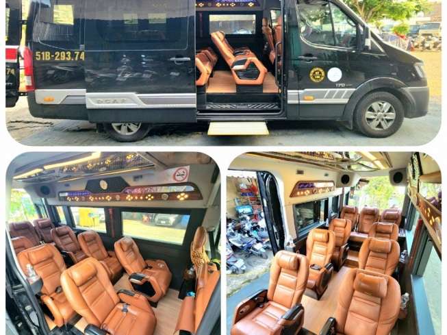 Xe Limousine 12 Chỗ Nhà Xe Gia Huy